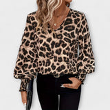 Joana - Blusa Estilosa Leopardo
