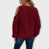 Escarlate - Blouse with square neckline