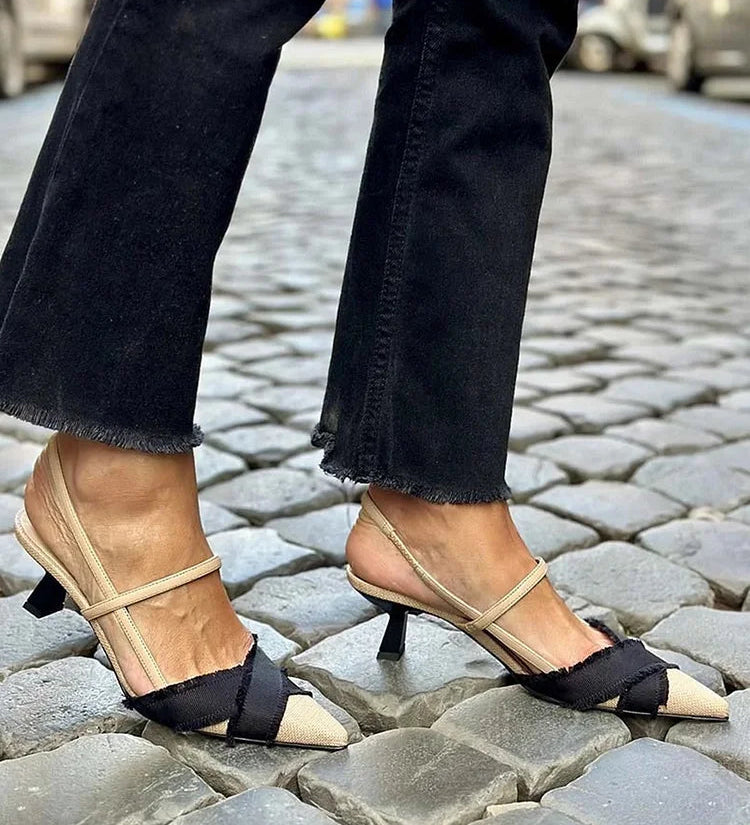 Florette - Elegantes sapatos slingback