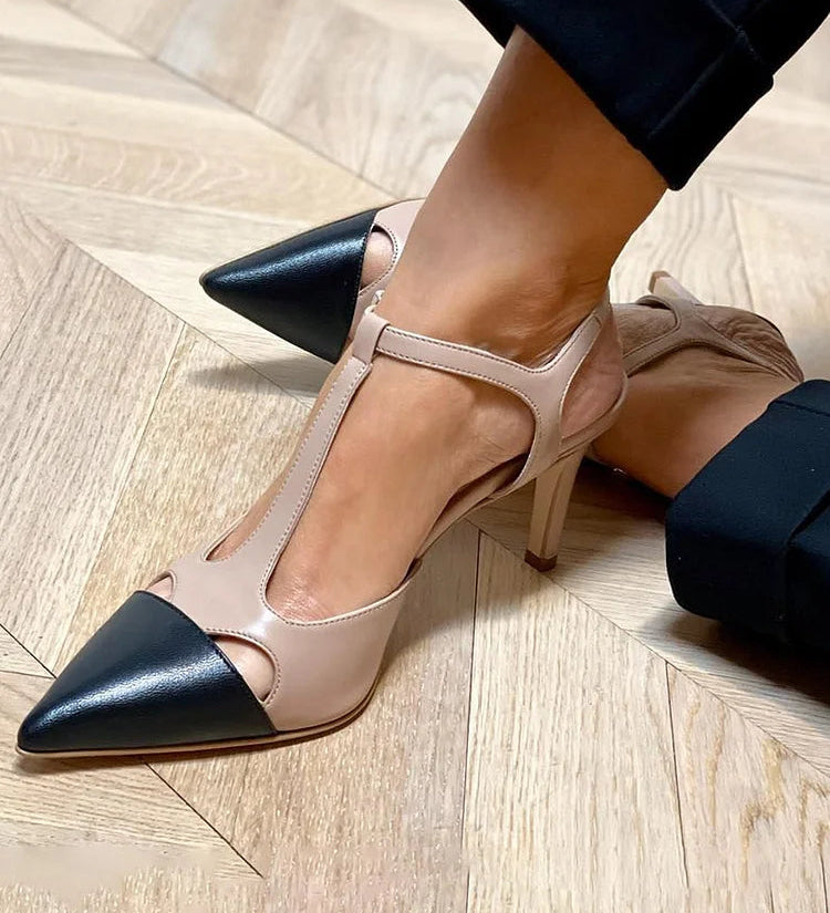 Evrardine - Sapatos bicolor