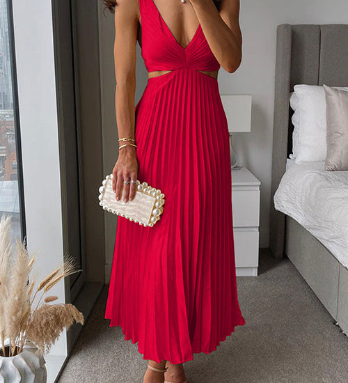 Camila - Vestido Sem Mangas Midi