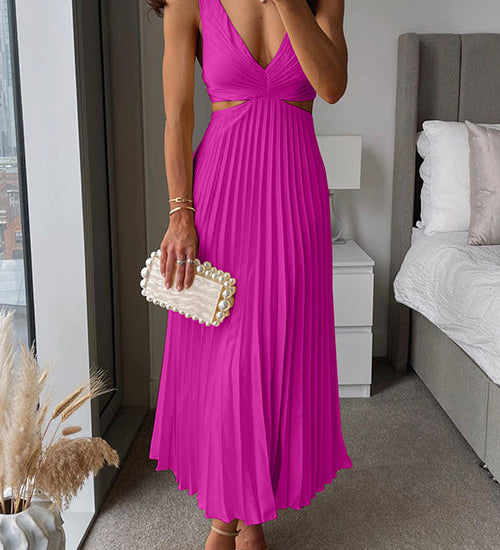 Camila - Vestido Sem Mangas Midi
