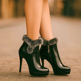 Magda - Botas Com Salto Quentinhos