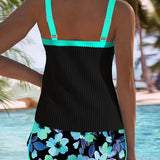 Elisa - Tankini de Duas Peças Elegante
