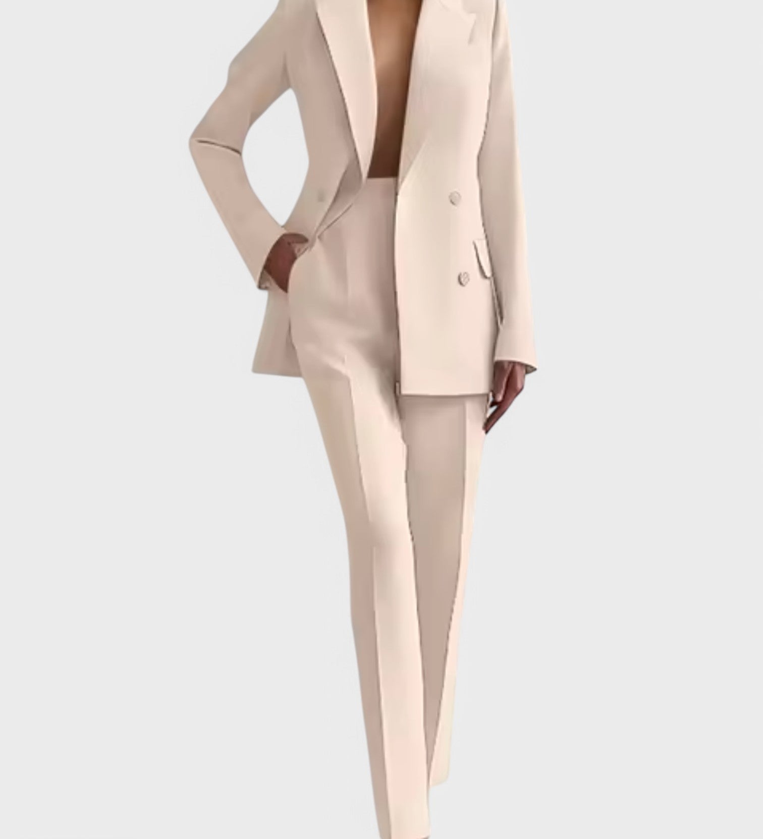 Olívia - Conjunto de Blazer e Calças