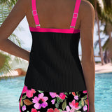 Elisa - Tankini de Duas Peças Elegante