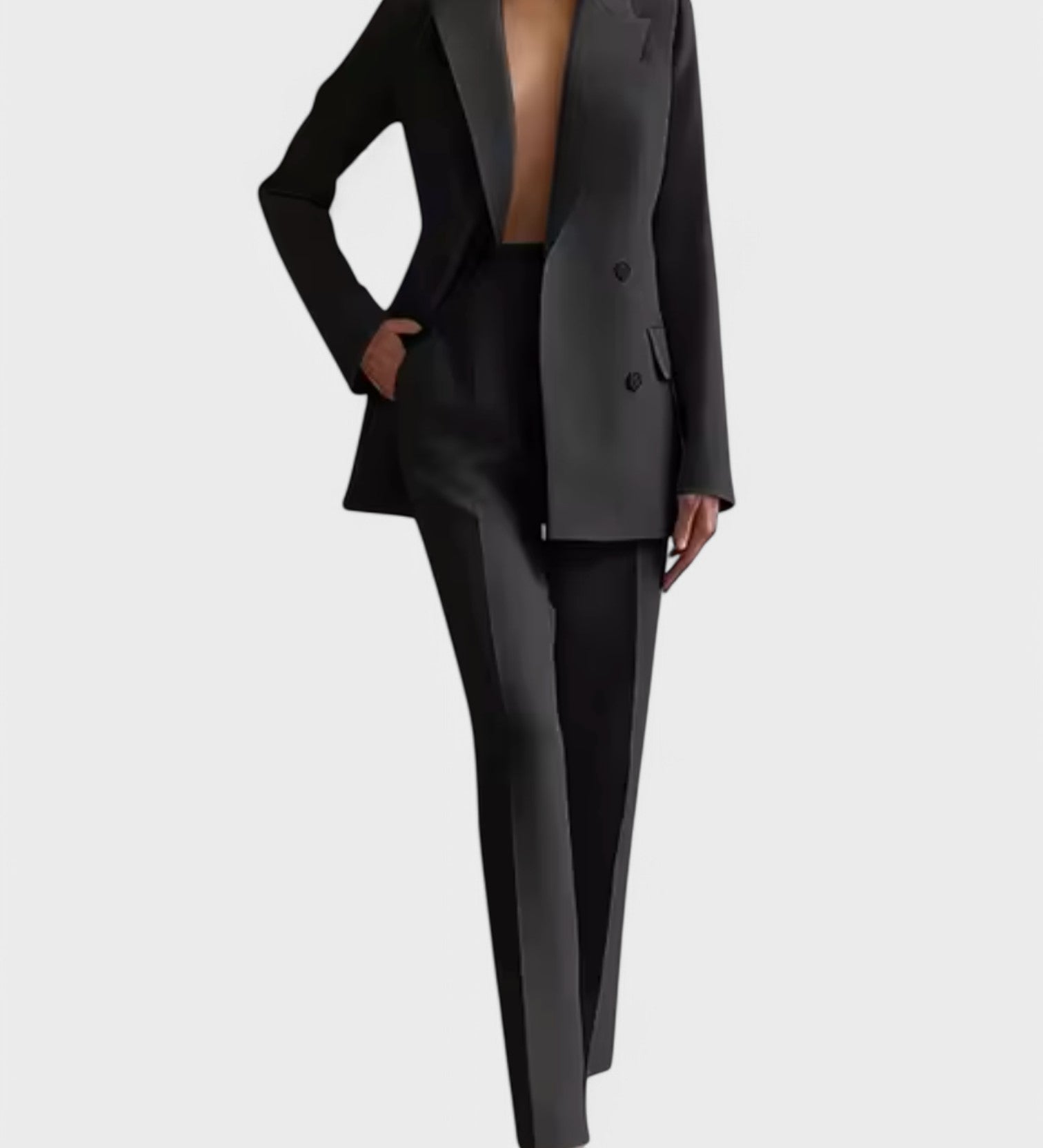 Olívia - Conjunto de Blazer e Calças