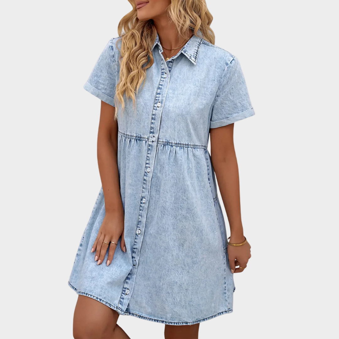 Vestido de Jeans Diário