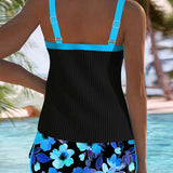 Elisa - Tankini de Duas Peças Elegante