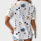 Emília - Blusa com decote em V