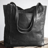 Elle - Bolsa de ombro clássica em pele