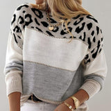 Júlia - Camisola Casual Leopardo
