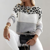 Júlia - Camisola Casual Leopardo