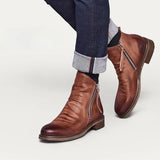 Paulo - Botas Chelsea em Couro