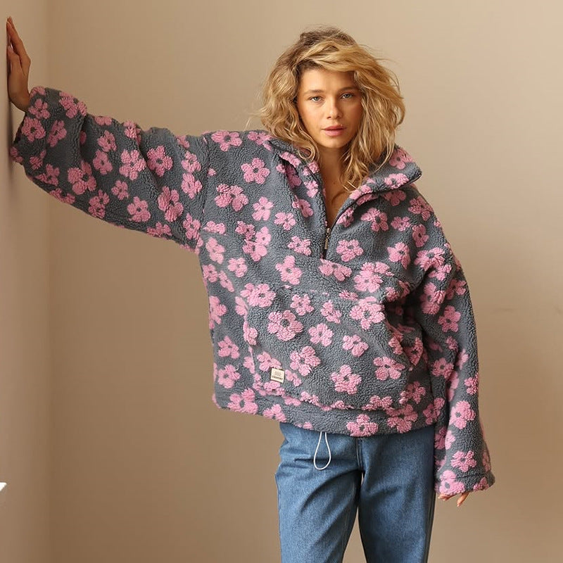 Daisy - Camisola Polar Floral