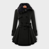 Ema - Casaco Elegante com Pele