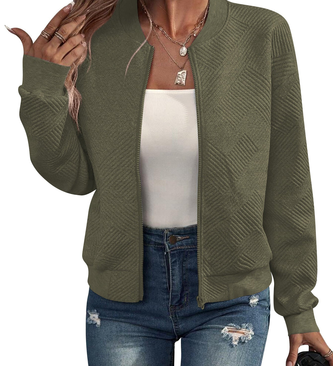 Dora – Strukturovaná bomber bunda