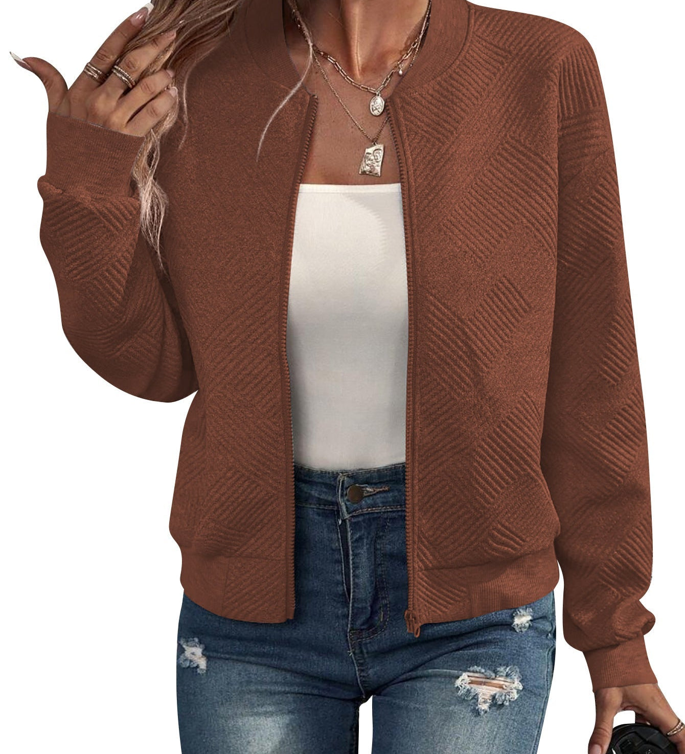 Dora – Strukturovaná bomber bunda