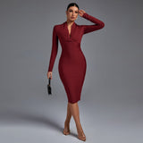 Samara - Vestido de Manga Comprida