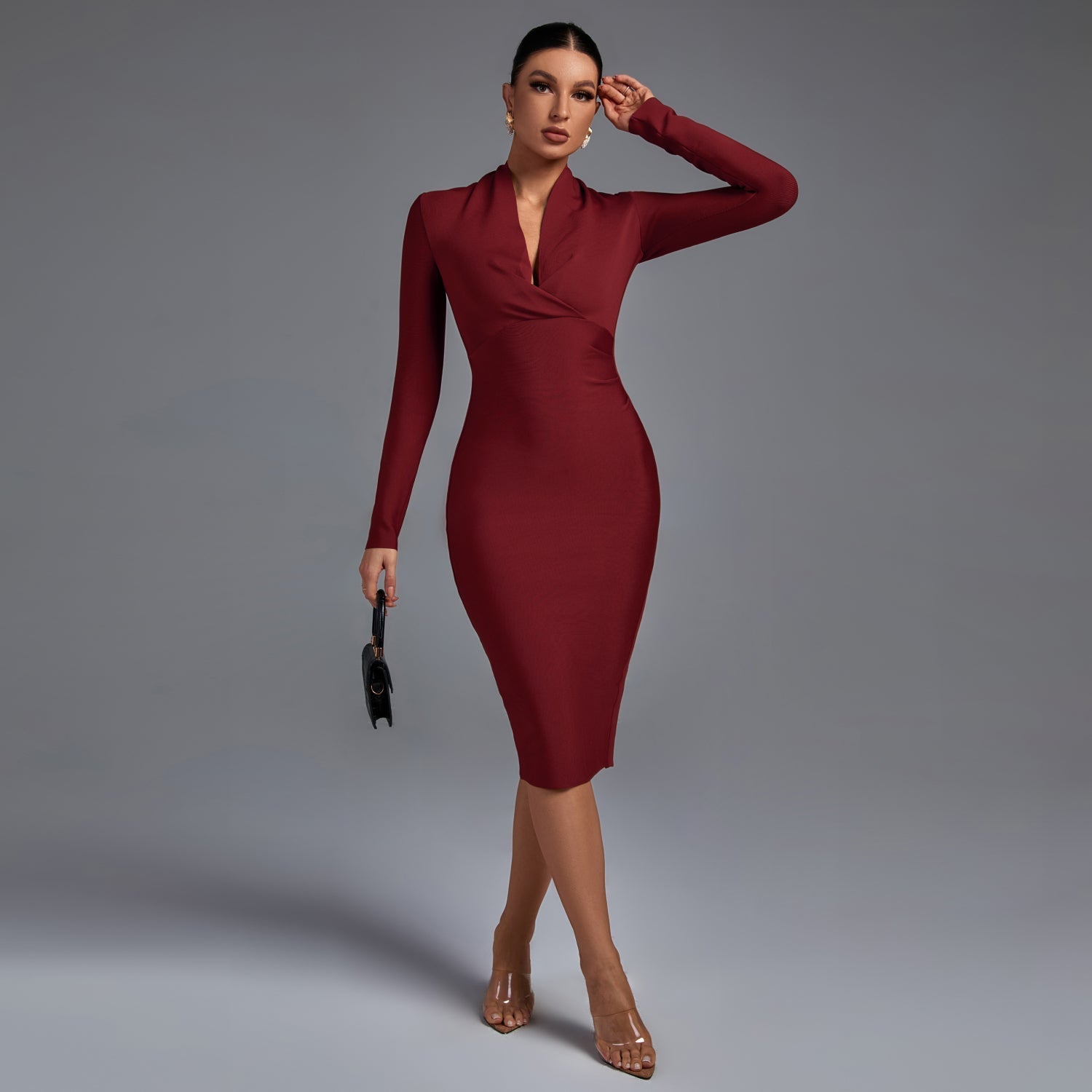 Samara - Vestido de Manga Comprida