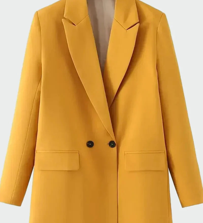 Casaco Oversized com Linha Moderna