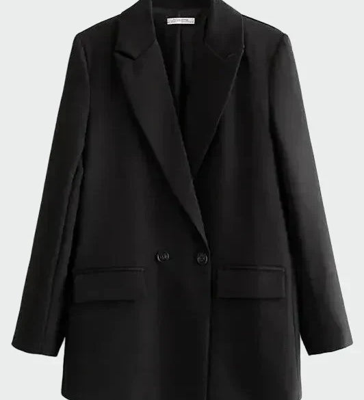Casaco Oversized com Linha Moderna