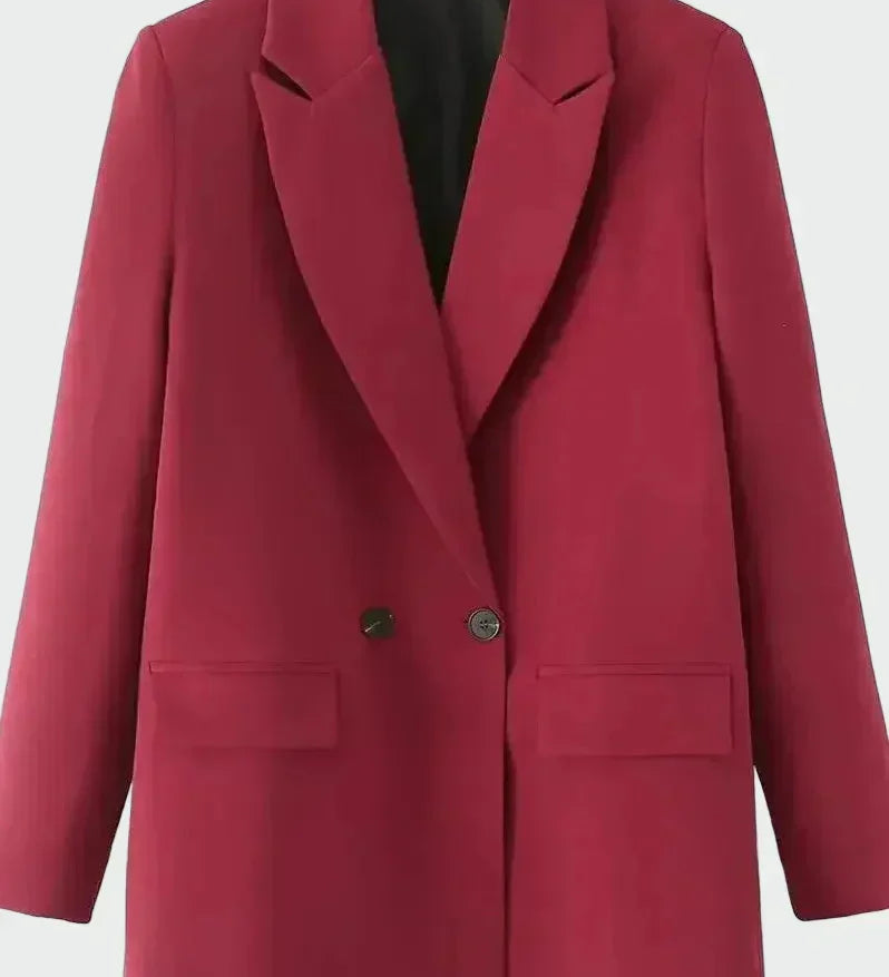 Casaco Oversized com Linha Moderna