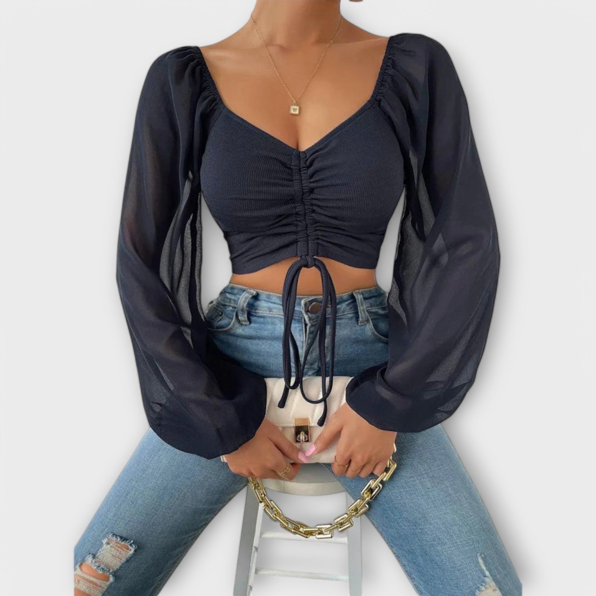 Jaqueline - Blusa versátil