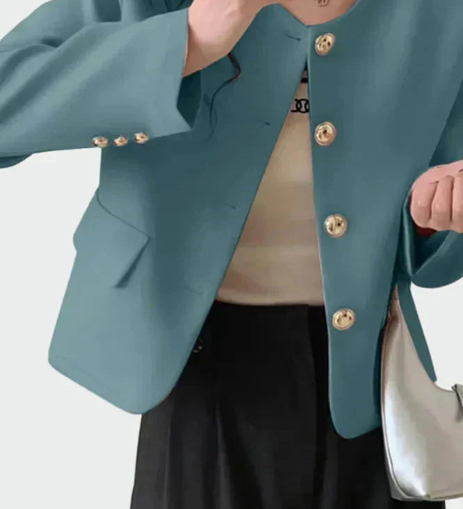Blazer em linha elegante