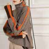 Leonor - Camisola de Gola alta luxuosa