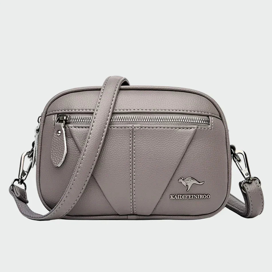 Peça de couro de elegância atemporal