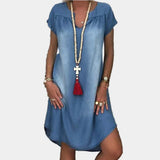 Vestido de Verão em Ganga Largo