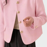 Blazer em linha elegante