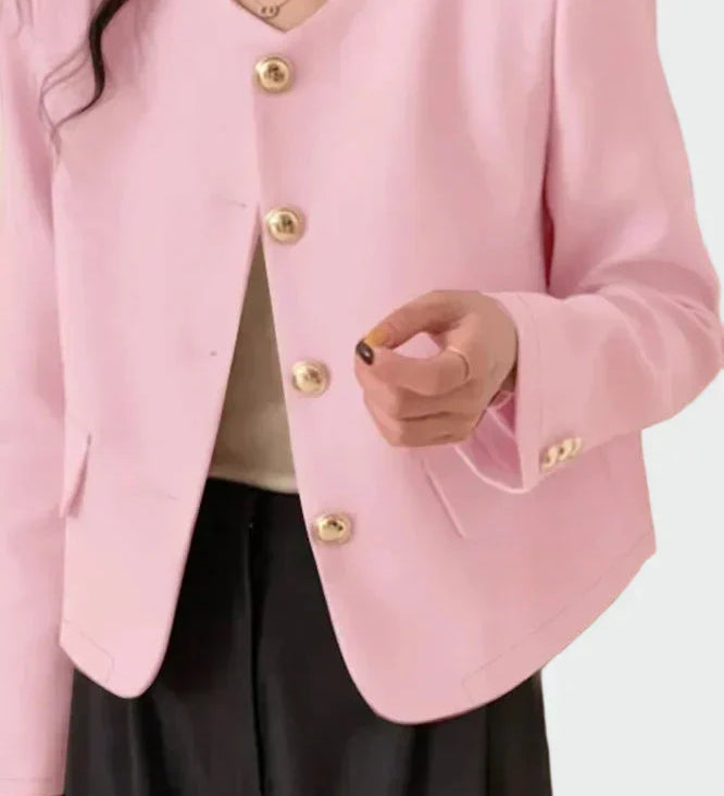Blazer em linha elegante