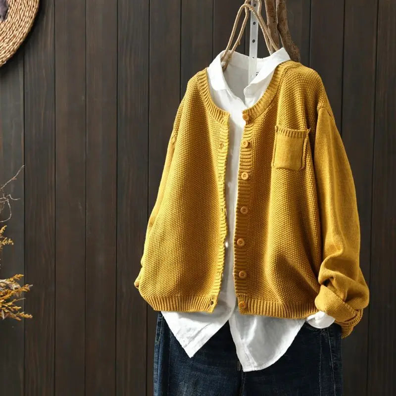 Marlene - Linen Cardigan