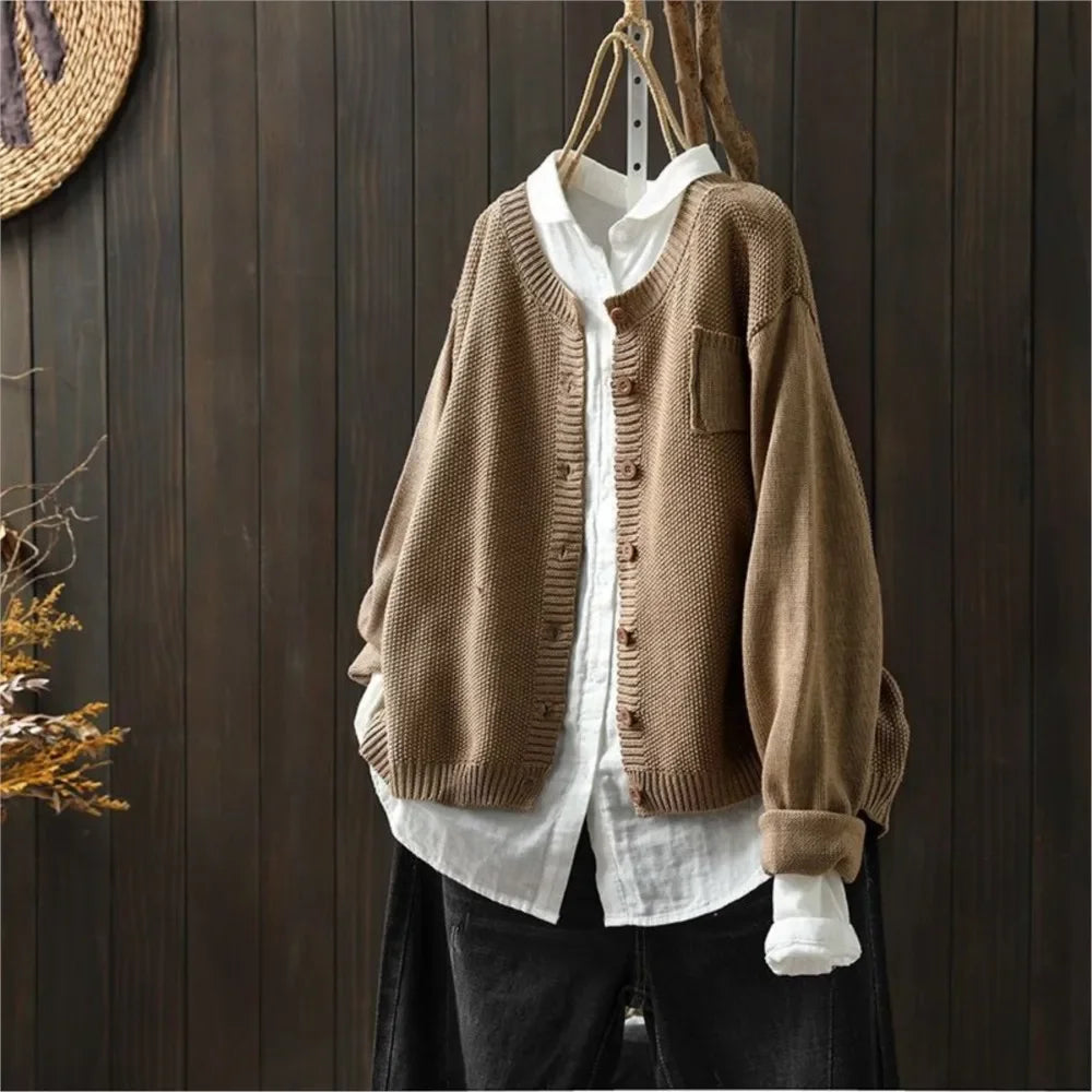 Marlene - Linen Cardigan
