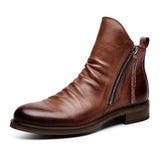 Paulo - Botas Chelsea em Couro