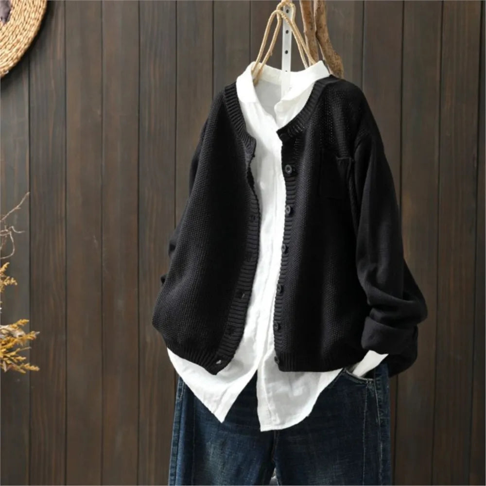 Marlene - Linen Cardigan
