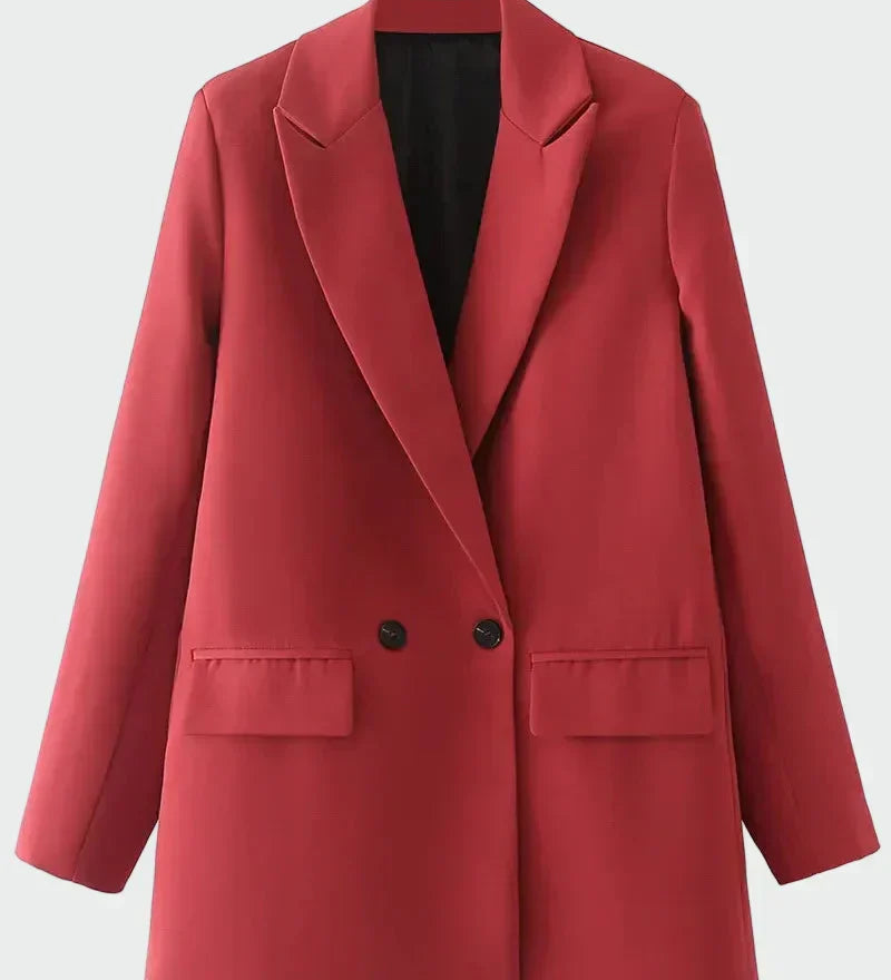 Casaco Oversized com Linha Moderna
