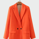 Casaco Oversized com Linha Moderna