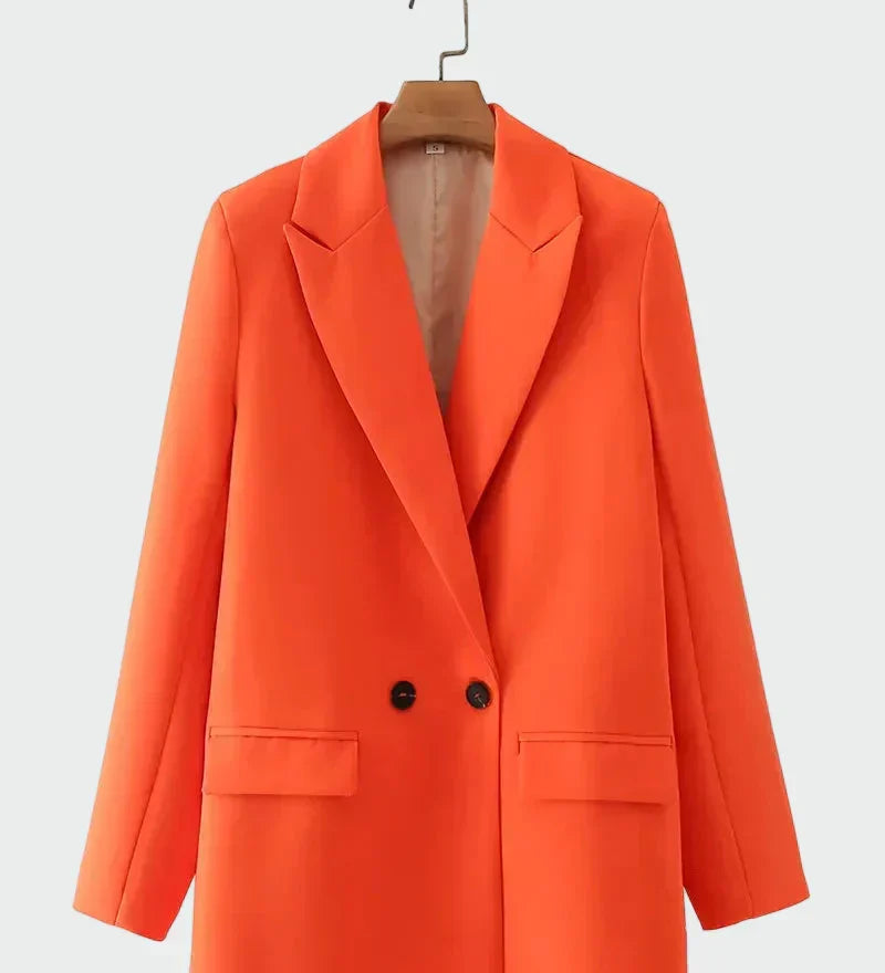 Casaco Oversized com Linha Moderna