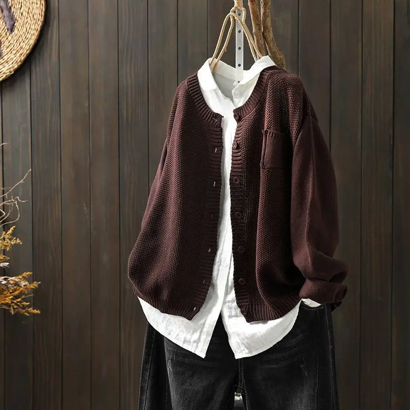 Marlene - Linen Cardigan