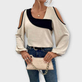 Escarlate - Blouse with square neckline