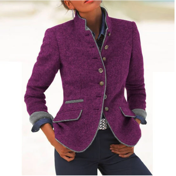 Valéria - Cardigan Elegante Gola Alta