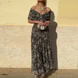 Luana - Vestido elegante com decote em V