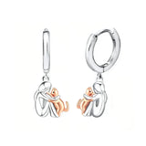 Abraço de Gato - Brinco (Fecho Redondo)