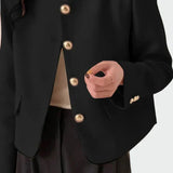 Blazer em linha elegante