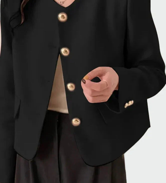Blazer em linha elegante