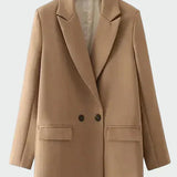 Casaco Oversized com Linha Moderna