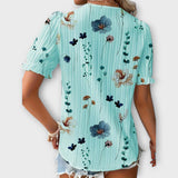 Emília - Blusa com decote em V